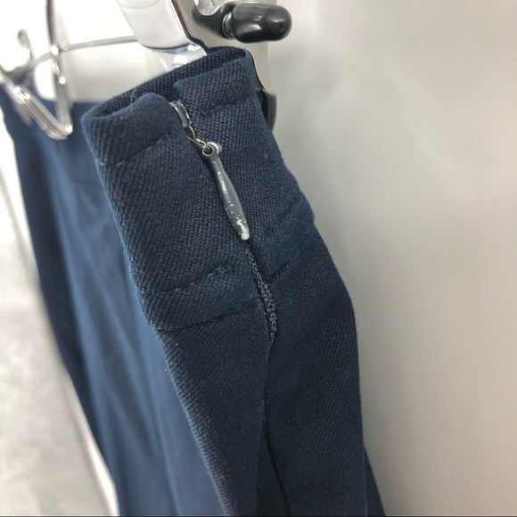 St John Sport Pants Womens 8 High Rise Ankle Zip Stretch Old Money Luxury - Picture 3 of 11